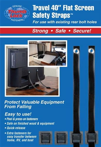 America MRV4615 Flat Screen Safety Straps - 40