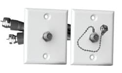 Cable TV Lead-In White - 22-8396