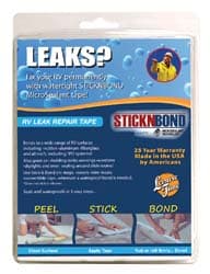 Roof Repair Kit, 4" x 5' White Repair Kit