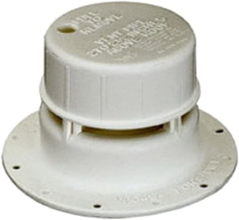 Ventline V2049-03 1-1/2" Plastic Plumbing Vent, Colonial White