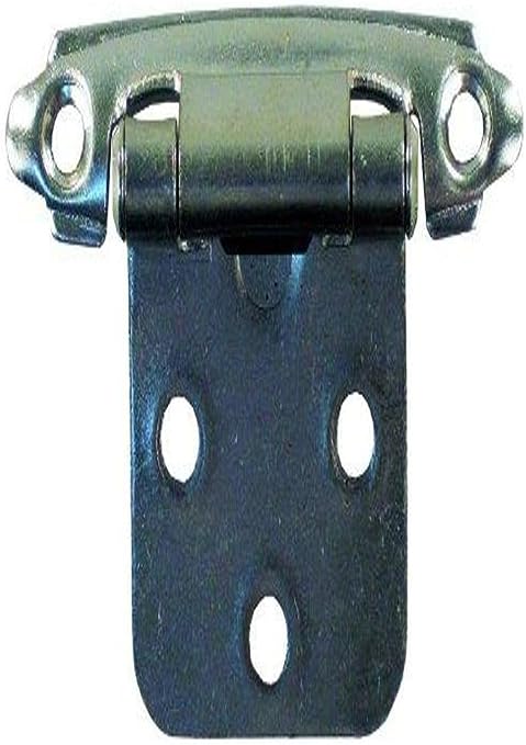 JR Products 70595 Self-Closing Flush Mount Hinge - Stain Nickel 2 pack