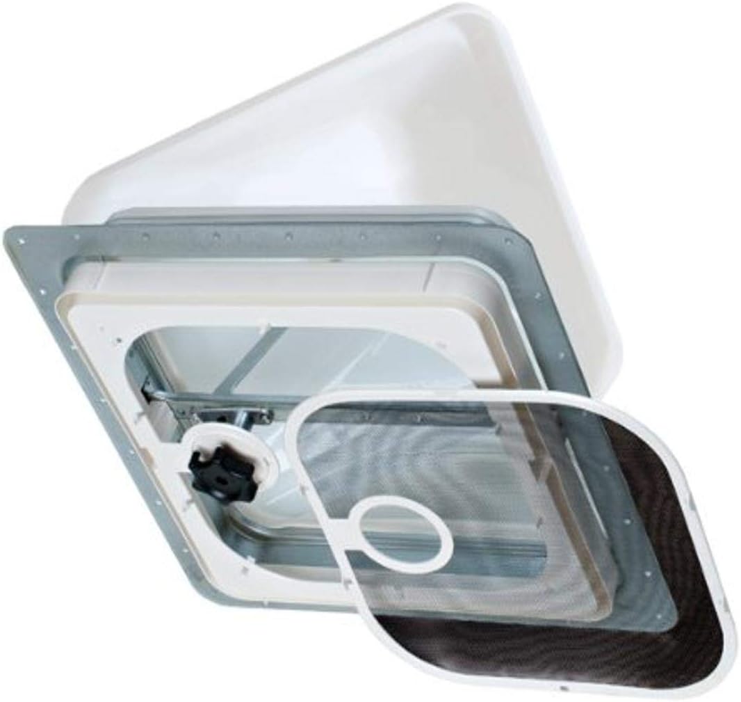 Ventline V2092SP-28 Birch White Ventadome - Bladeless