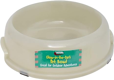 Valterra A10-2004 Glow-in-The-Dark Pet Bowl - Single Bowl