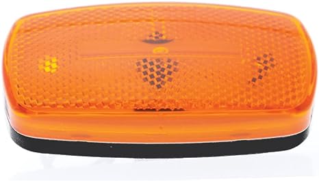 Optronics MC32ABS Surface Mount Marker/Clearance Light with Reflex, Amber