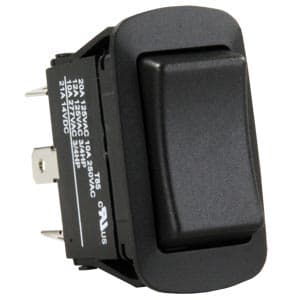 Double Pole Double Throw Momentary On/Off/Momentary On Switch