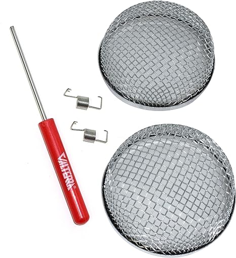 Valterra A10-1301VP RV Bug Screen (for Outside RV Furnace Fitting Vent , 2.8″ X 1.2″, 2 Pack),1 Pack, 2.8 inches x 1.2 inches