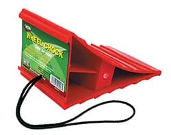 Wheel Chock with Nylon Cord