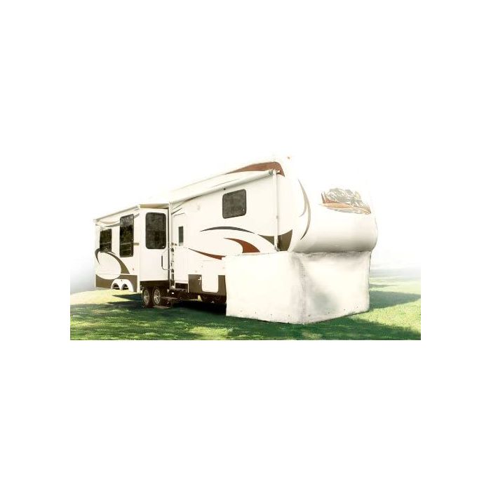 Camco 45382 5th Wheel Skirt - Large, Arctic White 292"x68", Vinyl