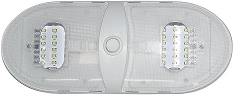 Diamond Group 65430 Slim Line Double LED Dome Light