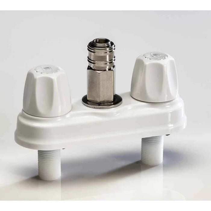 4" Quick Disconnect Valve White