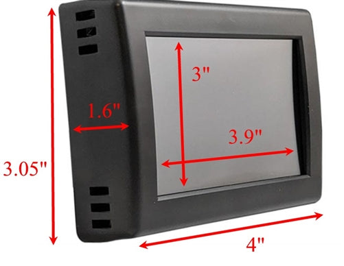 EasyTouch RV 355 Touchscreen Thermostat With Bluetooth Control - Black - ASY-355-X01