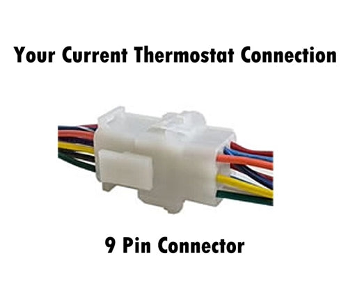 EasyTouch RV 355 Touchscreen Thermostat With Bluetooth Control - Black - ASY-355-X01