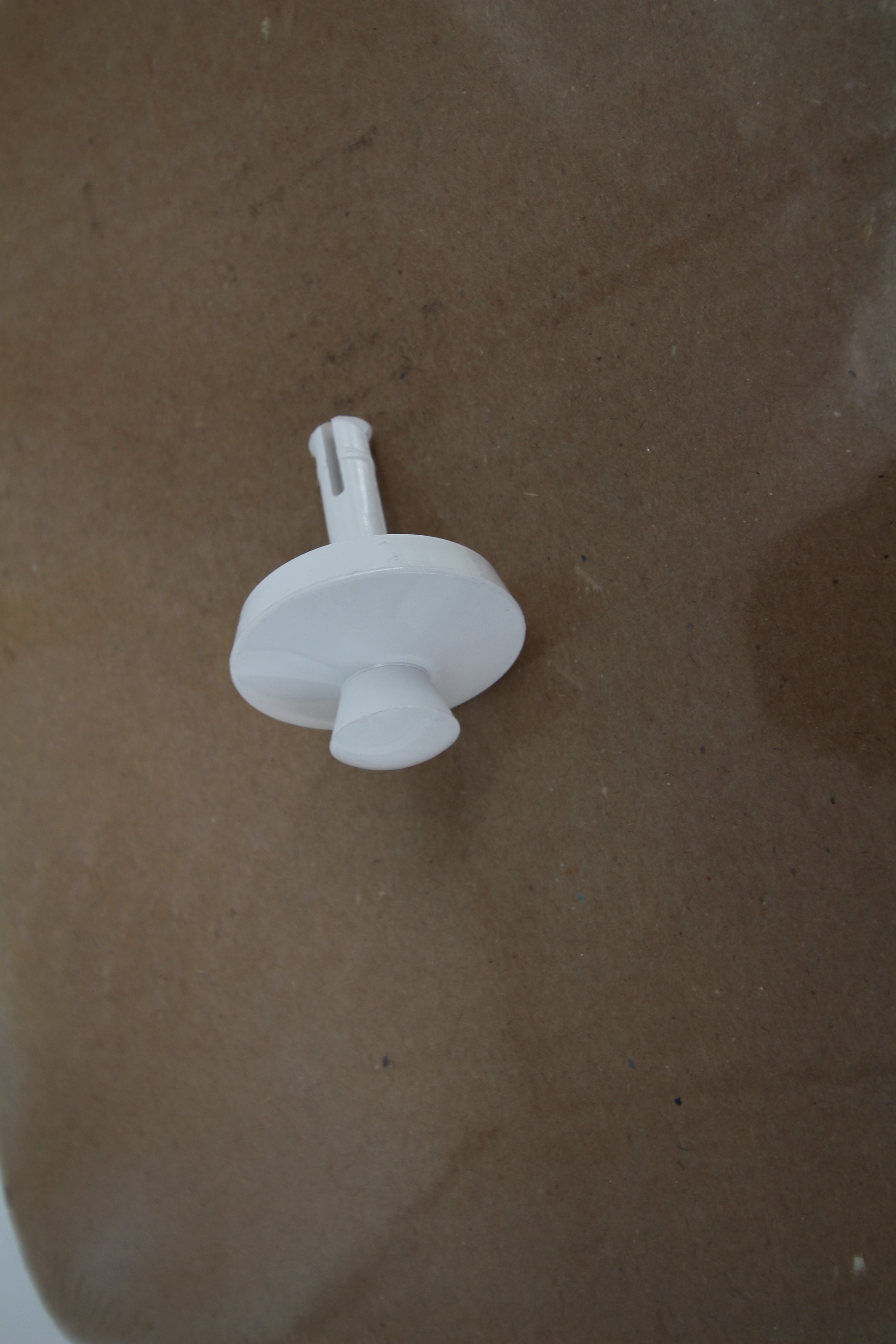 Sink - Stopper - White - Fluted - For 1303