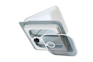 Roof Vent; Manual Opening; 14-1/4 Inch x 14-1/4 Inch 94-7635 V2128-511-00