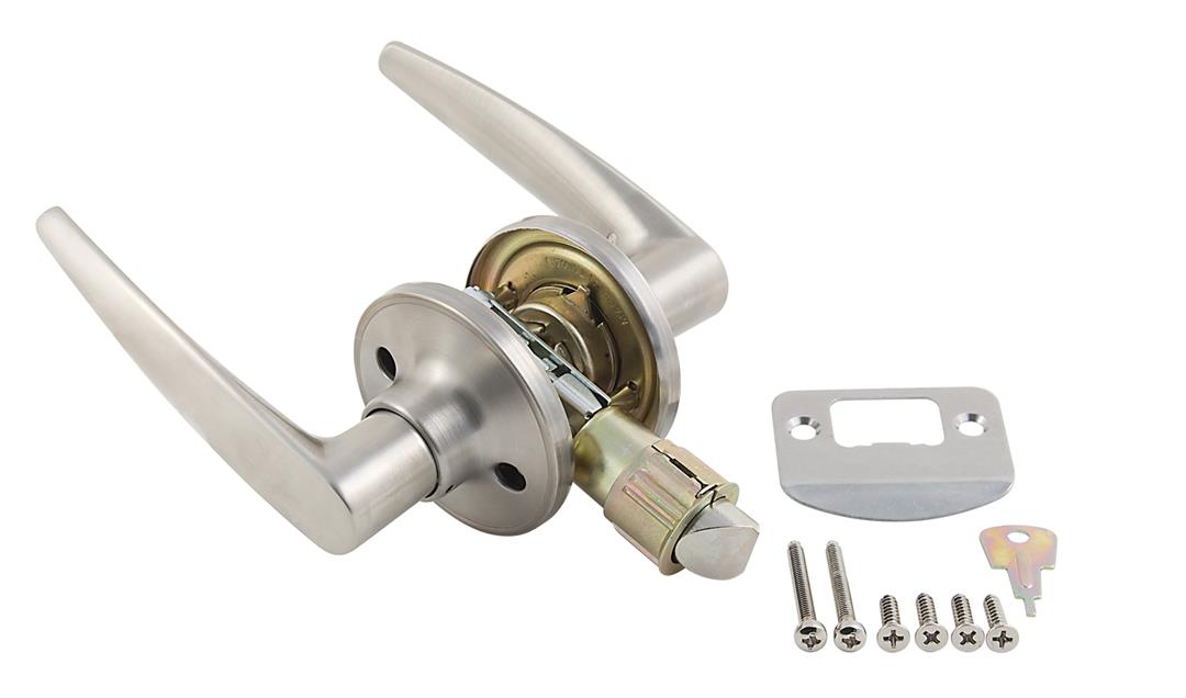AP Products 013-230-SS Lock Set Passage Lever Style