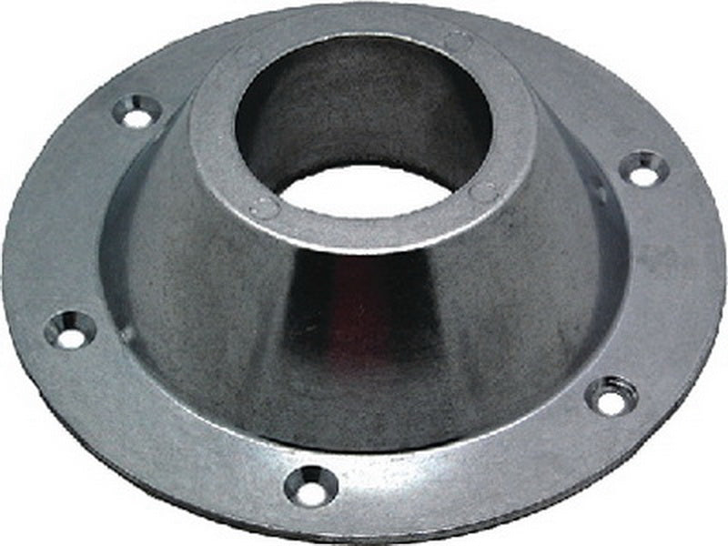 AP Products® 013-1119 - 2-1/4 Round Chrome Surface Mount Table Leg Base
