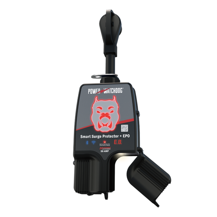 Gen II – 50 Amp WiFi Surge Protector with Auto Shutoff – Portable