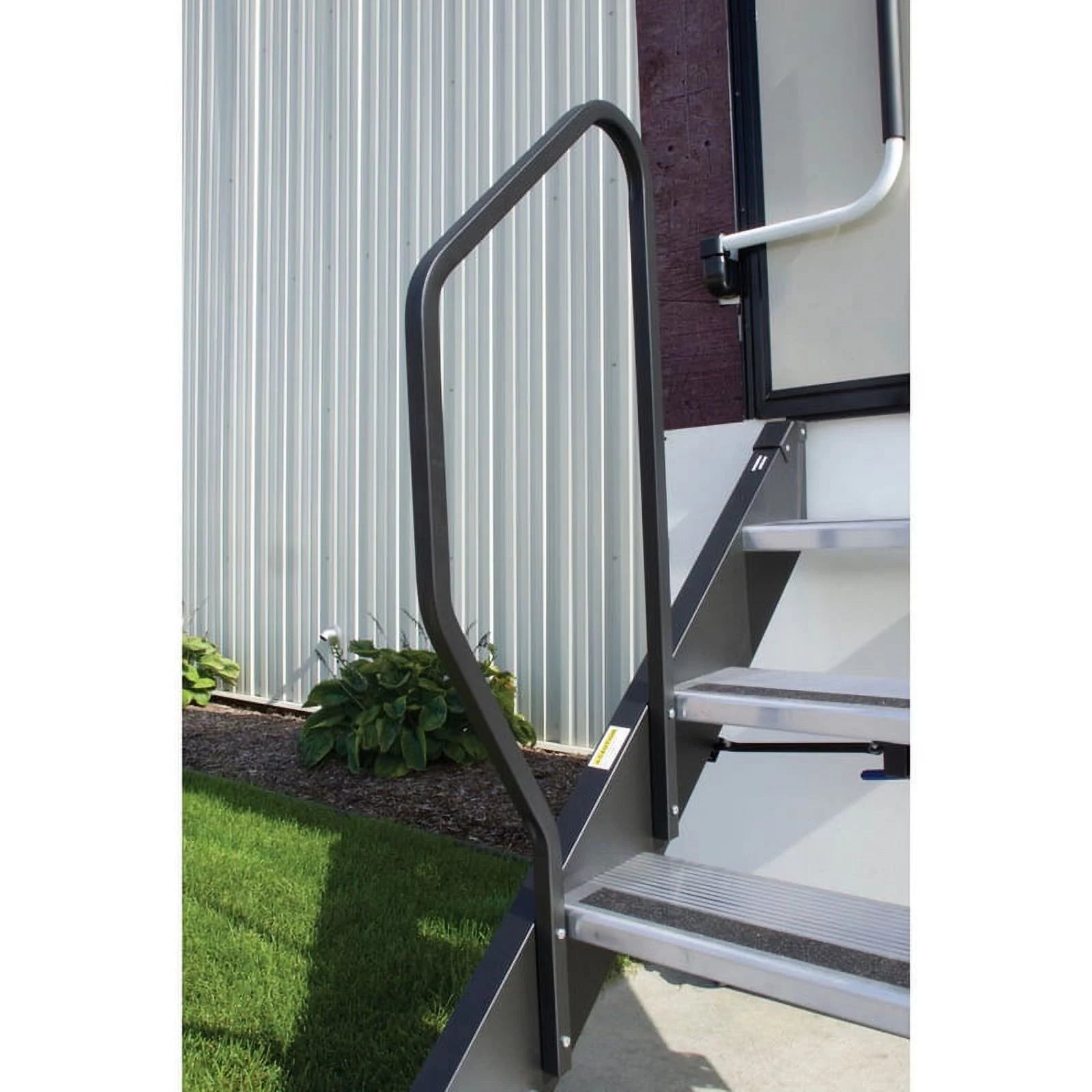 MOR/ryde MORryde StepAbove - 4 Step Fold Up Handrail, STP214-006H