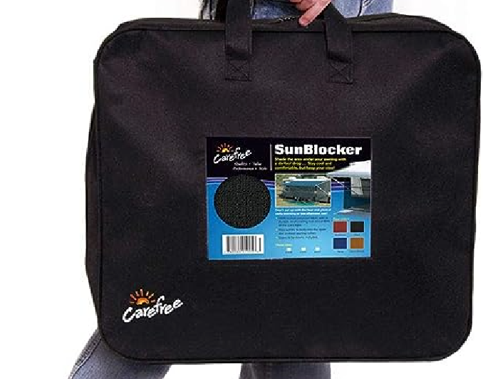 Carefree 82158802 Black 6' x 15' Sunblocker