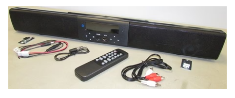 RADIO - SOUNDBAR STEREO - CONNEXX - 2 ZONE - AUDIO - BT/FM/AUX/USB - OPTICAL