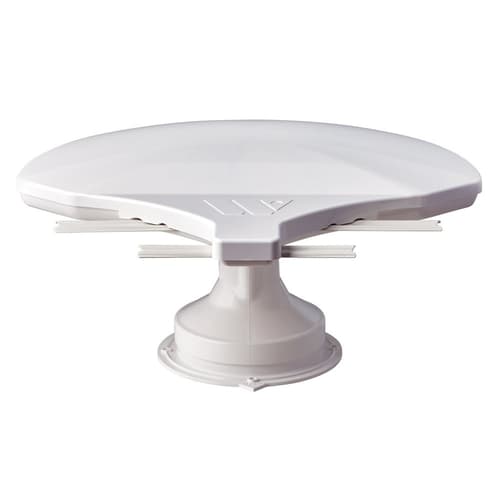 Winegard Rayzar Z1 Full Antenna Unit w/Mount Kit for UHF/VHF Local HD Broadcast Channels - White -
