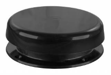 Mushroom Style Plumbing Vent-Black
