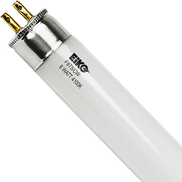 Eiko 15510 - F8T5/CW - 8 Watt T5 Linear Fluorescent Tube - 4100 Kelvin