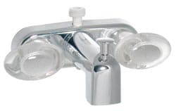 Two Handle Tub Diverter Chrome - 86-8831