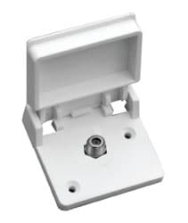 Single TV Receptacle - White