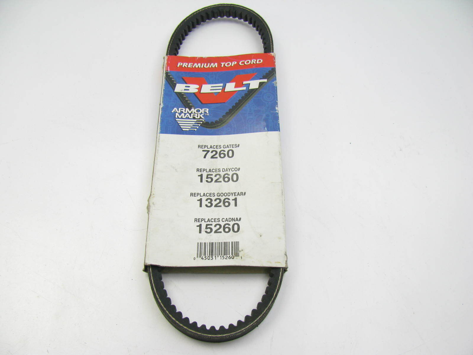 Armormark 15260 Accessory Drive Belt - 0.44" X 26.00" - 36 Degree