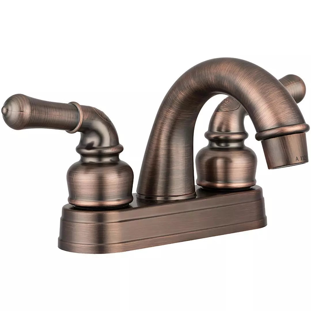 Dura Faucet Classical Arc Spout Lavatory Faucet for RV Bathrooms - Oil Rubbed Br