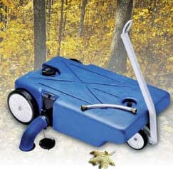 42 GALLON 4-WHEELER TOTE-ALONG PORTABLE HOLDING TANK