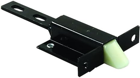 JR Products 10935 Black 2 inch Compartment Door Trigger Latch