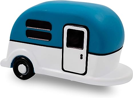 Camco Life is Better at The Campsite Hitch Cover, Blue | Protects Your Hitchball from Dirt and Rust | Compatible with 1-7/8-inch and 2-inch Diameter Balls (53306)