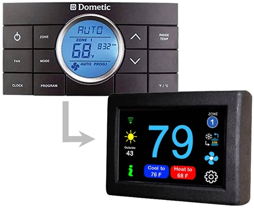 Micro-Air EasyTouch Dometic CCC2 RV Touchscreen Thermostat With Bluetooth - ASY-350-X01