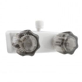 Dura Faucet Non-Metallic RV Shower Faucet - White DF-SA100S-WT